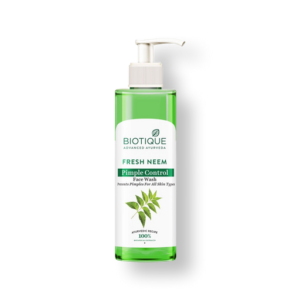 Biotique Fresh Neem Pimple Control Face Wash 200ml