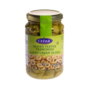 Cedar Sliced Green Olives 250ml