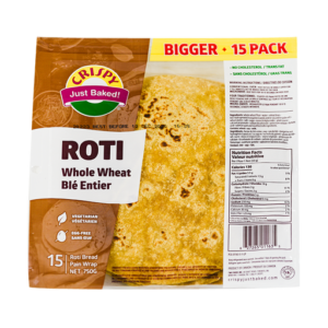 Crispy Rumali Roti Whole Wheat 600g