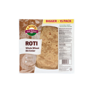 Crispy Whole wheat Roti (15 pcs) 750g