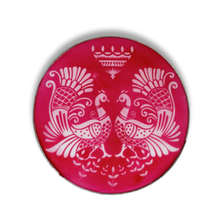 Dancing Peacock Mandala Rangoli Stencil