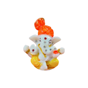 Divine Paghadi Ganesh Statue