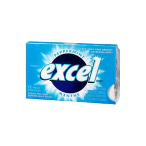 Excel Peppermint Sugar-Free Gum (12 Pcs)