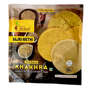From The Earth Bajri-Methi Khakhra 180g