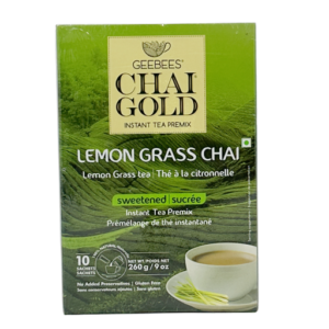 GeeBees Chai Gold Lemon Grass Chai 260g