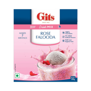 Gits Rose Falooda Instant Mix 200g