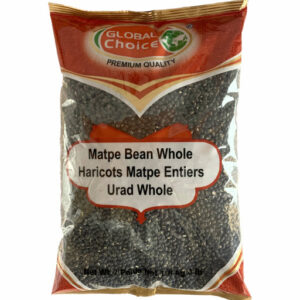 Global Choice Matpe Bean Whole 1.8kg ( Urad Whole 4lb)
