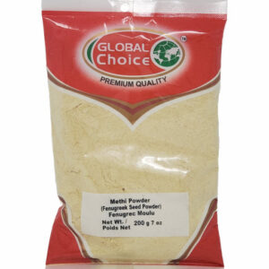 Global Choice Methi Powder 200gm (Fenugreek Seed Powder)