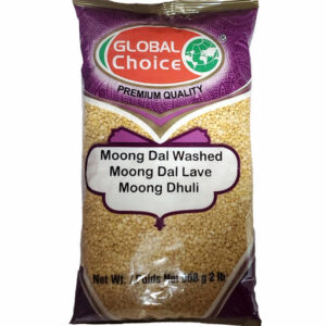 Global Choice Moong Dal Washed 908gm ( Moong Dhuli 2lb)