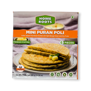 Home Roots Mini Puran Poli (6pcs) 300g