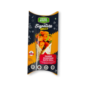 Home Roots Paneer Schezwan Kathi Roll 156g