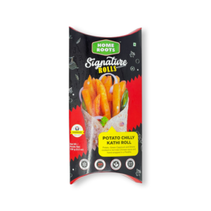 Home Roots Potato Chilli Kathi Roll 156g