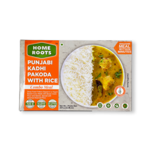 Home Roots Punjabi Kadhi Pakoda With Rice Combo Meal 325g
