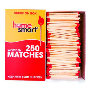 Home Smart 250 matches box pack of 2