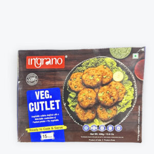 Ingrano Frozen Veg Cutlet (15Pcs) 450g