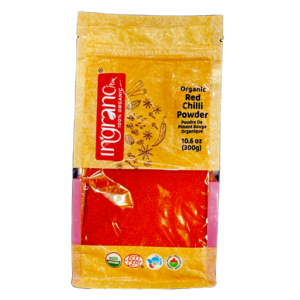 Ingrano Organic Red Chilli Powder 300g