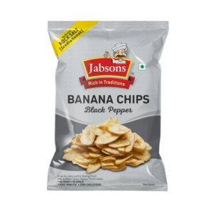 Jabsons Banana Chips Black Pepper 150gm