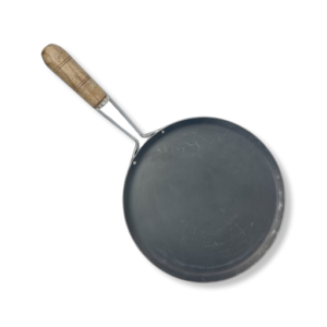 Kitchen Queen Iron Dosa Tawa with Wire Wood Handle