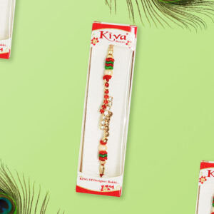 Kiva Parallel Stone Rakhi