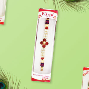 Kiva Stone Flower Rakhi