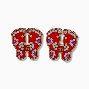Lakshmi Ganesh feet sticker