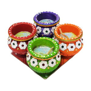 Large Matka Diya Set of 4