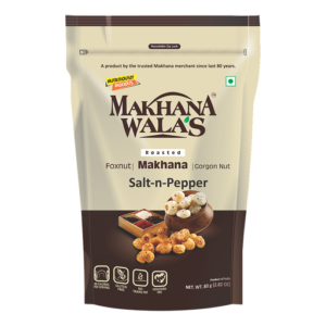 Makhana Walas Salt n pepper Roasted makhana 60g