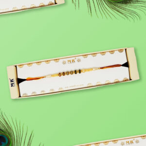 MR Decorative 3 Color Stone Rakhi