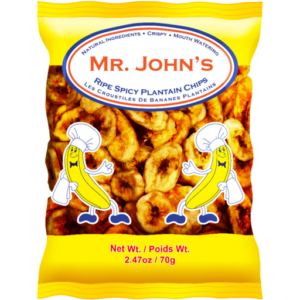 Mr johns Spicy banana chips 135g