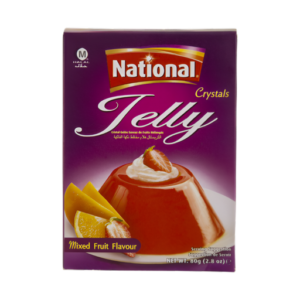 National Jelly Crystals Mixed Fruits 80gm