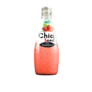 Nawon Strawberry Drink With Chia Seeds 290ml