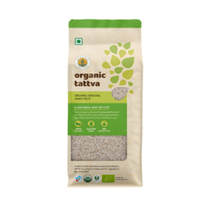 Organic Tattva Organic White Split Urad Dal 4lb