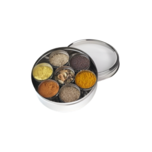 Philco Stainless Steel Masala Dabba Steel Lid