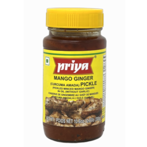 Priya Mango Ginger Pickle (No Garlic) 300g3