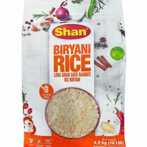 Shan Extra Long Grain Basmati Biryani Rice 10lb