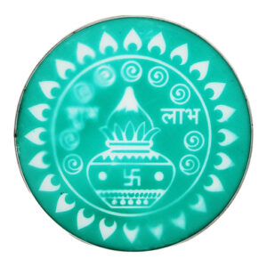 Shubh Labh Kalash Rangoli Stencil