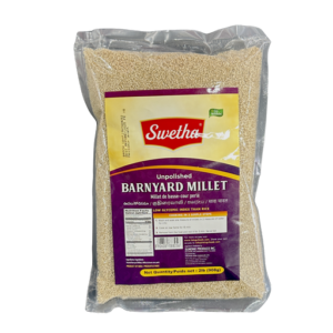 Swetha Unpolished Barnyard Millet 2lb