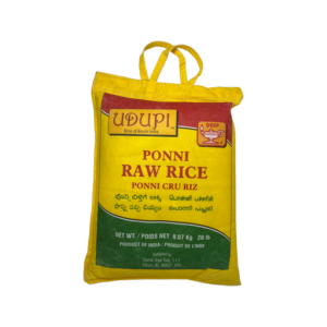 Udupi Ponni Raw Rice 20Lb(9.07kg)