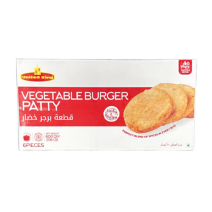 United King Vegetable Burger Patty 600g