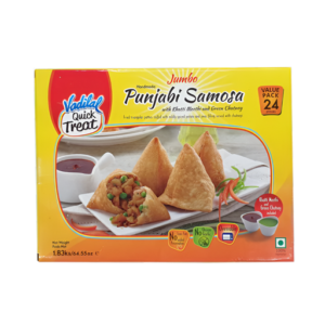 Vadilal Punjabi Samosa Jumbo 1.68Kg (24 Pcs)