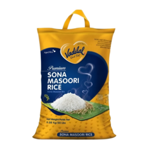 Vadilal Sona Masoori Rice 20lb
